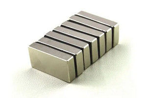 N42 แม่เหล็ก NdFeB เผาถาวร ขนาดเคลือบอีพ็อกซี่ที่กำหนดเอง