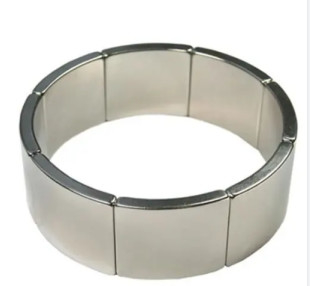 แม่เหล็กนีโอไดเมียมเครื่องกำเนิดพลังงานสูง Ni Cu Ni เคลือบ Arc NdFeB Magnet