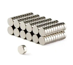 OEM N42 NdFeB Disc Magnet เผาแผ่นแม่เหล็กนีโอไดเมียมอีพ็อกซี่