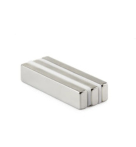 แม่เหล็กนีโอไดเมียมบาร์อุตสาหกรรม Ni-Cu-Ni เคลือบ NdFeB Rod Magnet
