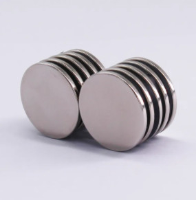 N30-N54 NdFeB Disc Magnet แม่เหล็กวงกลมแรงสูงสำหรับอุตสาหกรรม
